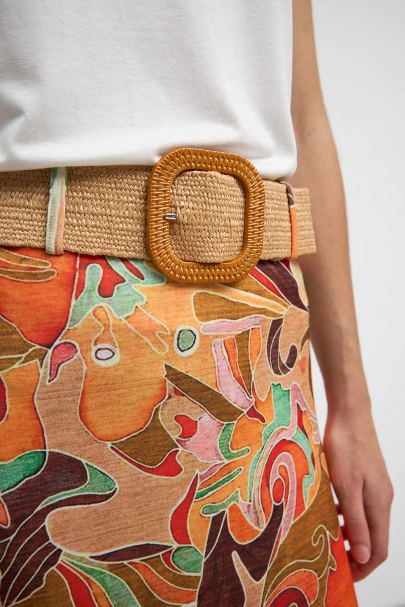 Anis Skirt | Tangerine