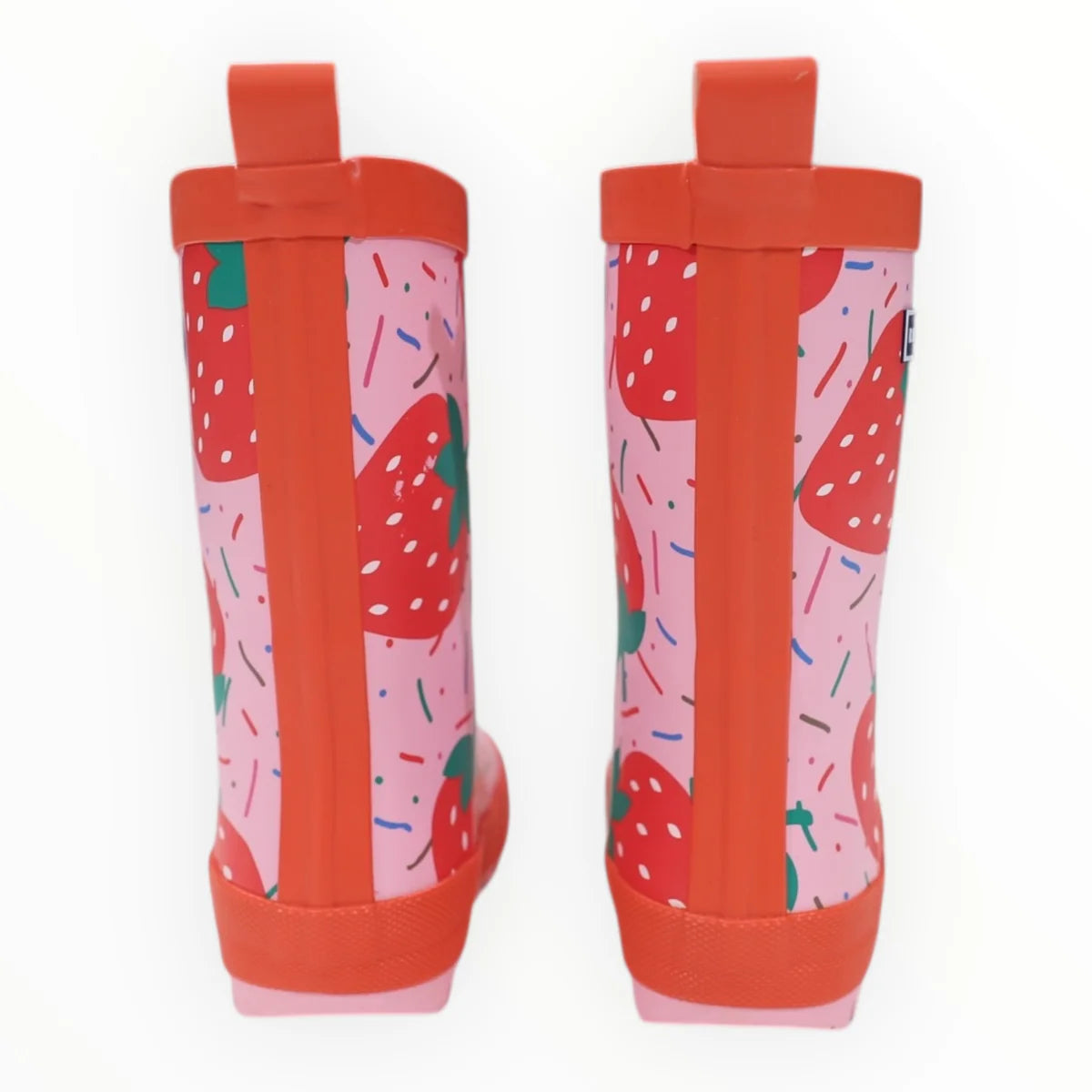 Strawberries & Sprinkles Gumboot | Pink