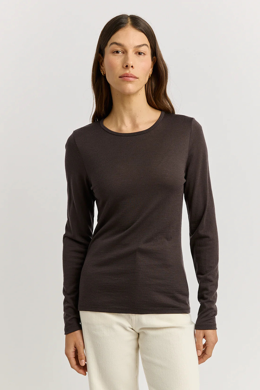 Crew Merino Tee | Date