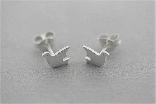 Dove Stud | Sterling Silver