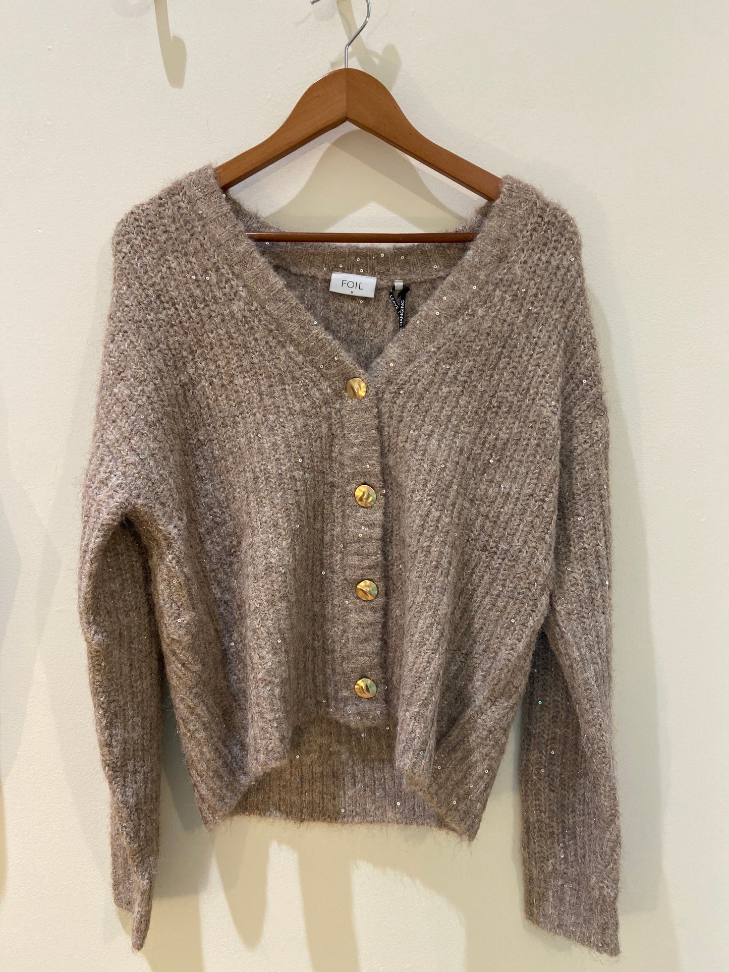 Glow Getter Cardi | Oat