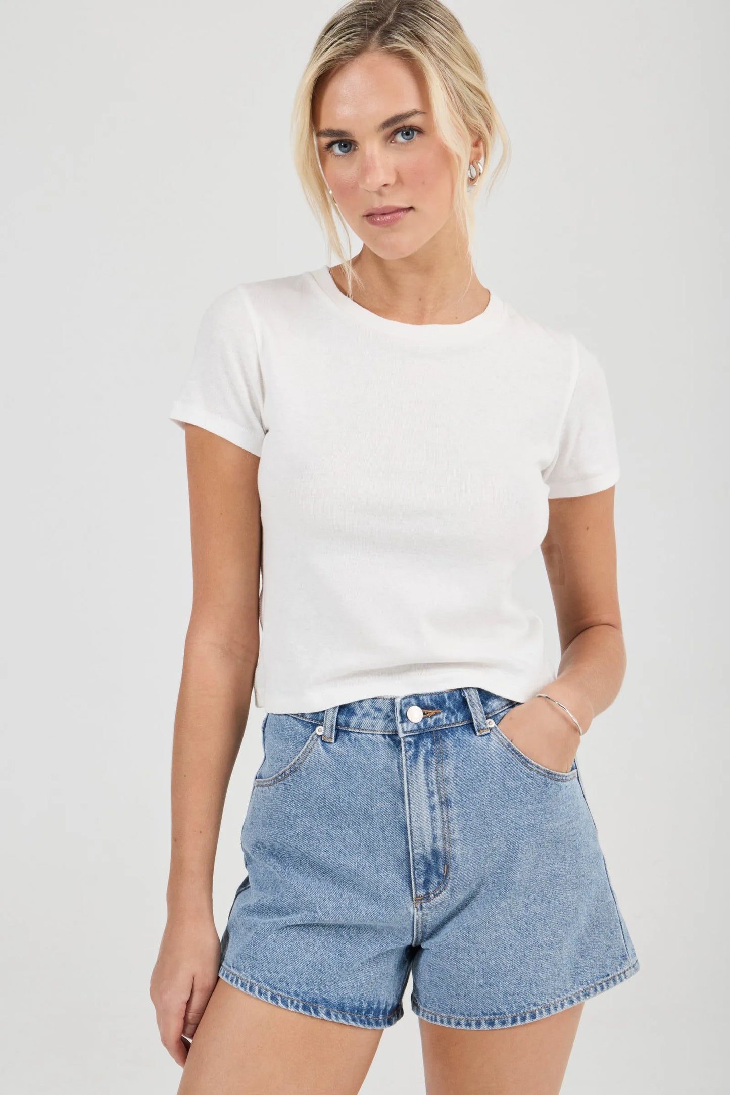 **COMING SOON** Mirage Short Jenna | Mid Vintage Blue
