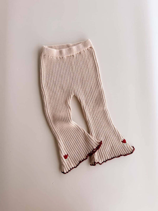 Cotton Knit Bell Pants | Tulip