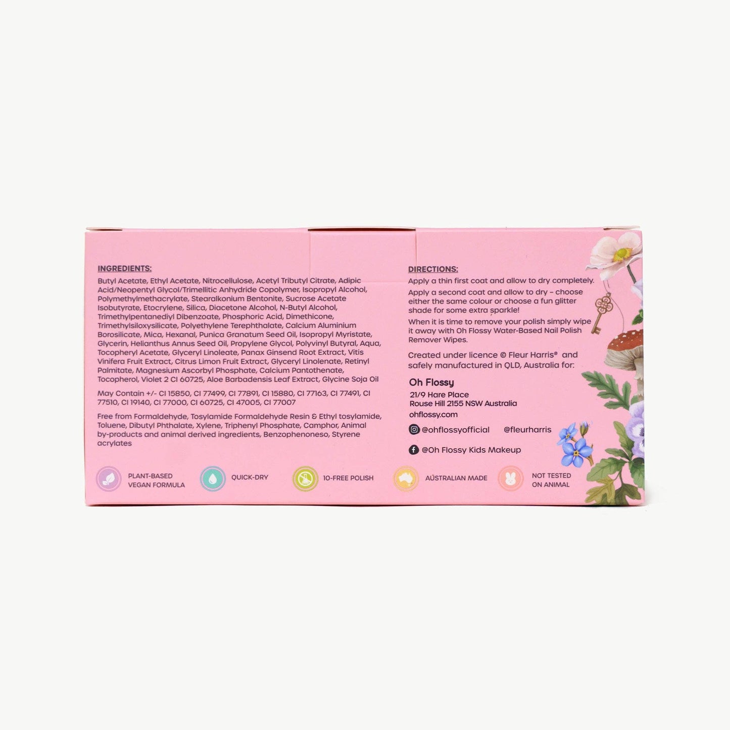 Oh Flossy X Fleur Harris - Garden of Dreams Collection Nail Polish Set