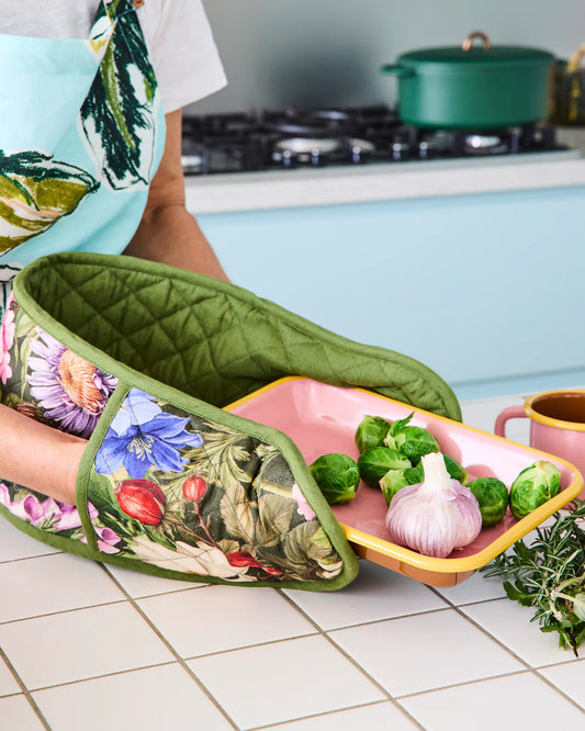 Eden Double Oven Mitt | Cottage Garden
