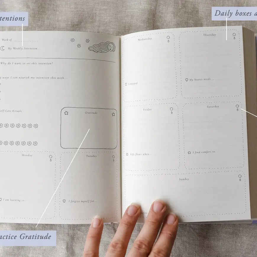 'A Year of Coming Home' Guided Self-Love Journal | Edition 2