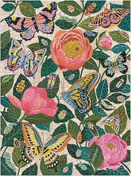 Galison | Between The Blooms Puzzle | 1000 pce
