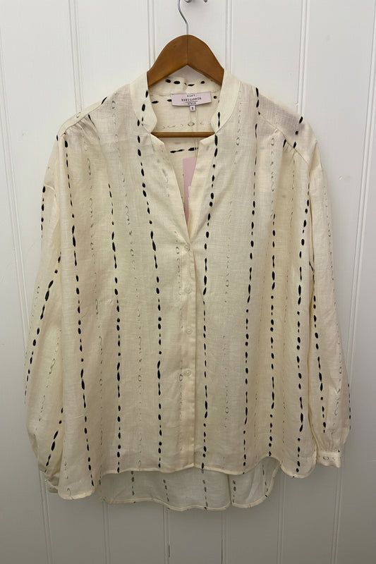 Aquamarine Linen Shirt