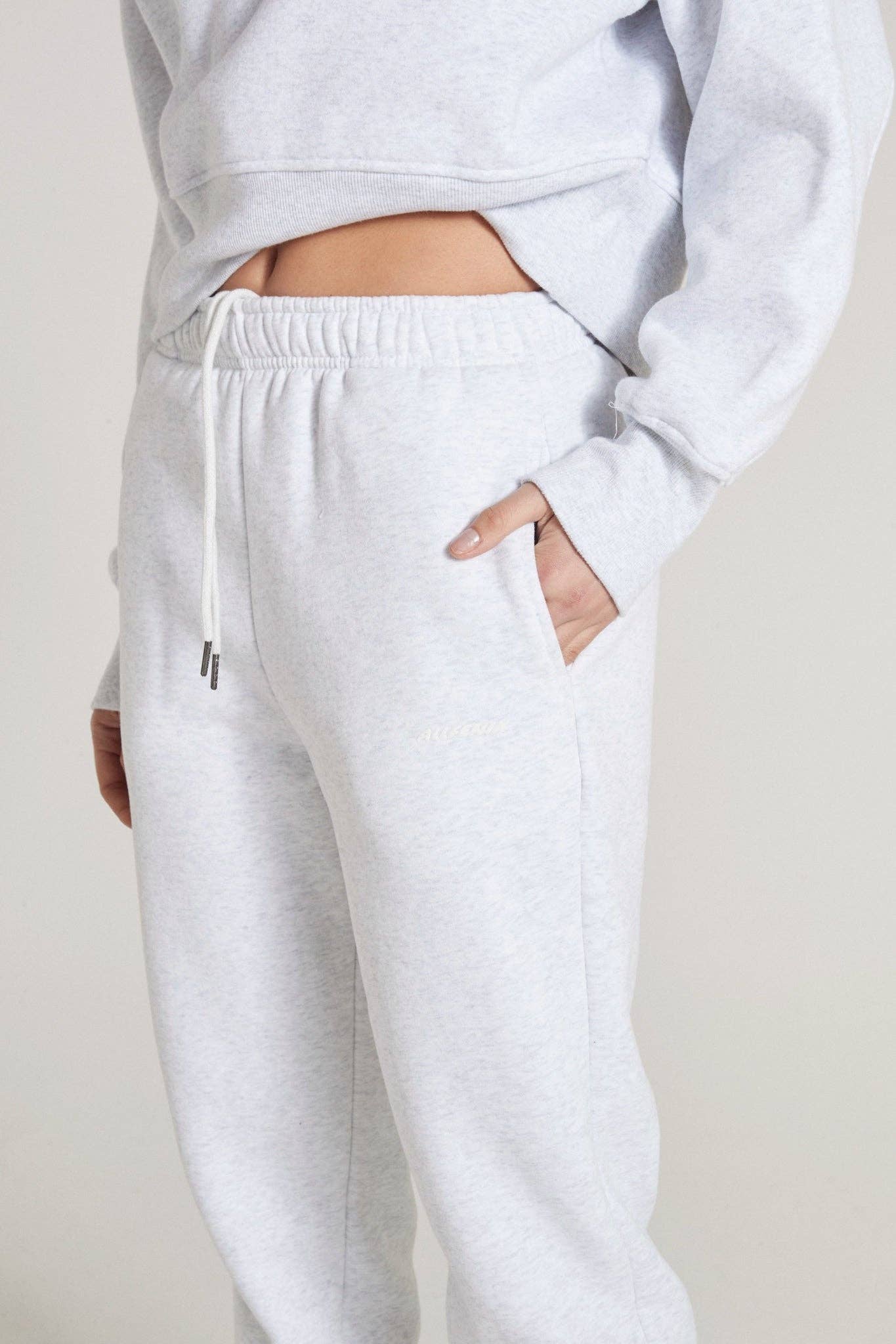 All Fenix Essential Track Pant | White Marle