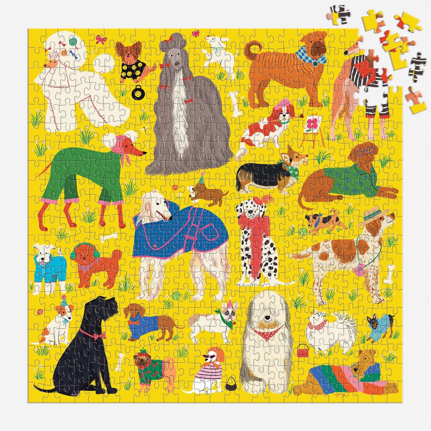 **COMING SOON** Fashionable Dogs 500 Piece Puzzle