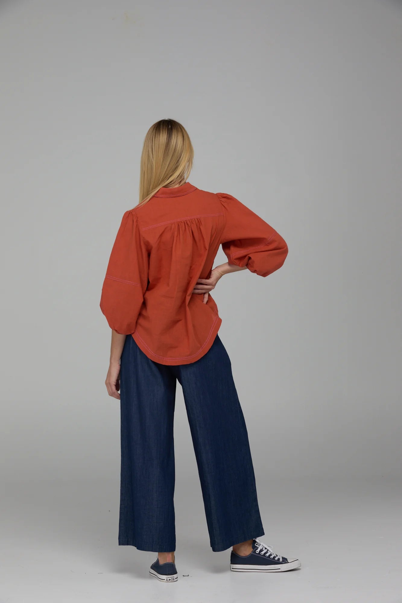 Pari Shirt | Burnt Orange