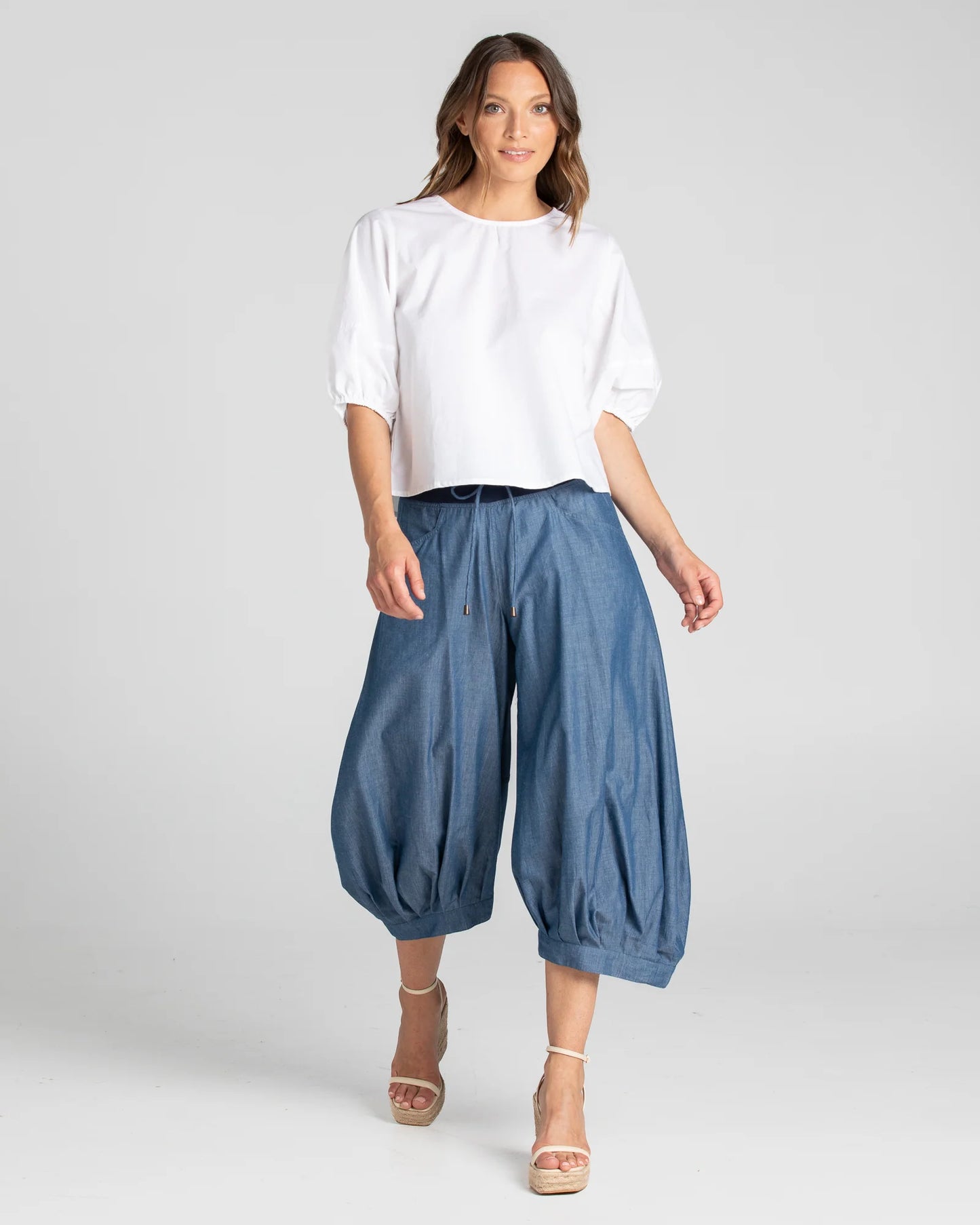 Guru Pant | Mid Wash Denim