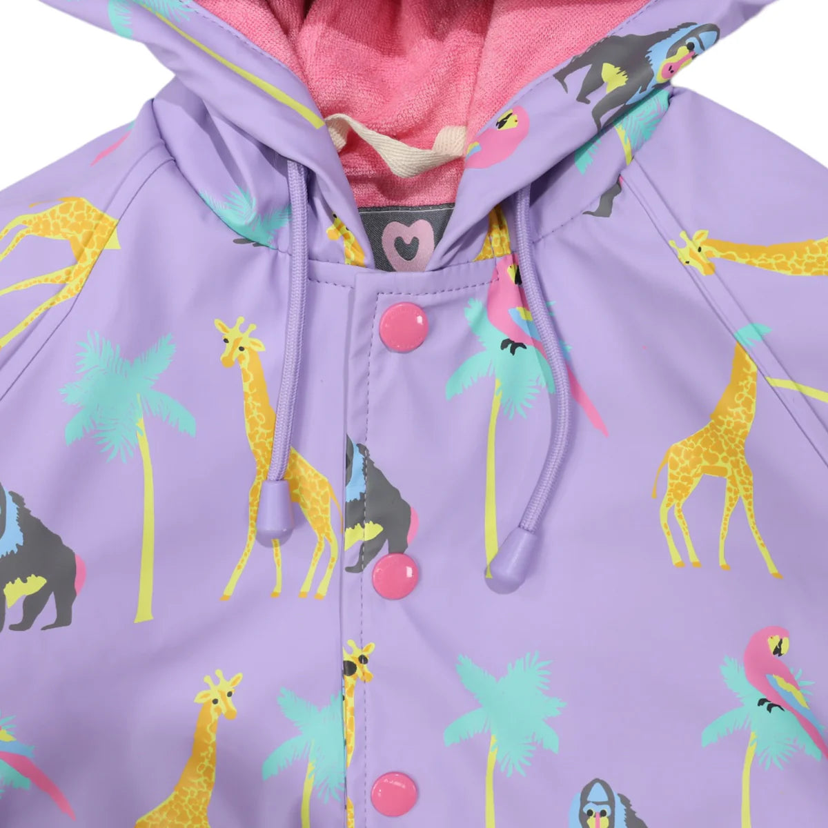 Safari Party Raincoat | Lavendar