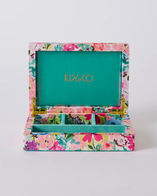 **COMING SOON** Alfresco Velvet Jewellery Box | Small