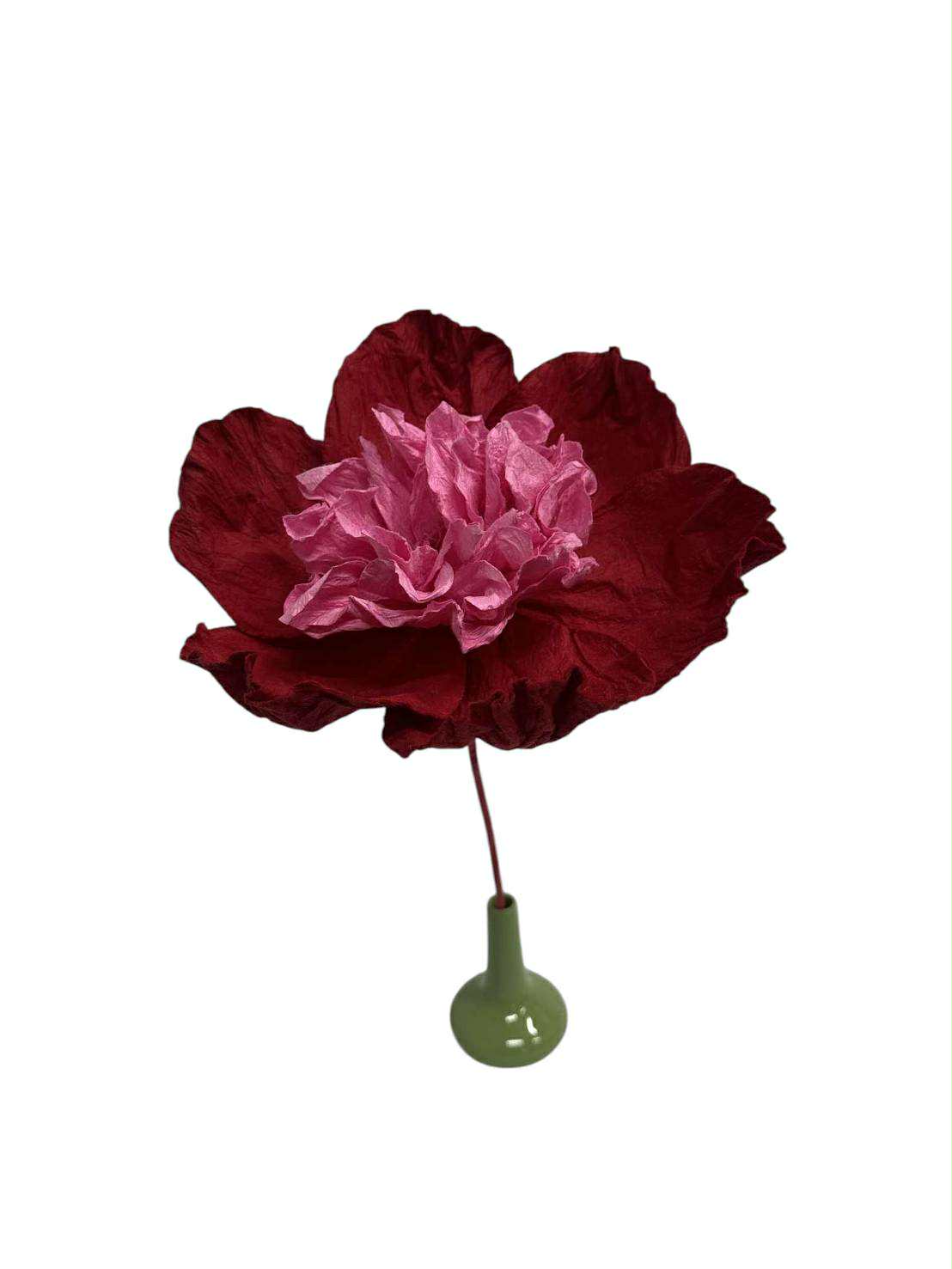 Camellia Paper Flower | Red