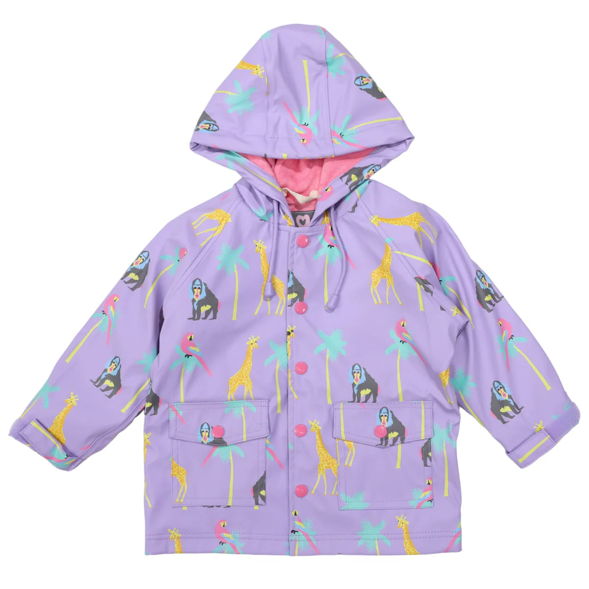 Safari Party Raincoat | Lavendar