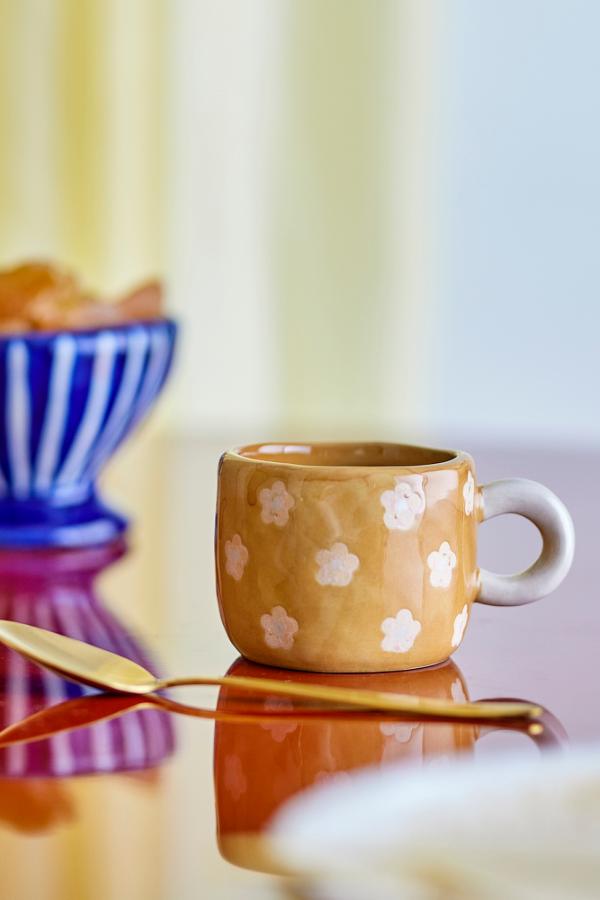 *COMING SOON* Bloomingville Nini Cup | Brown & Flowers