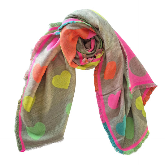 Heart Scarf | AMI7681