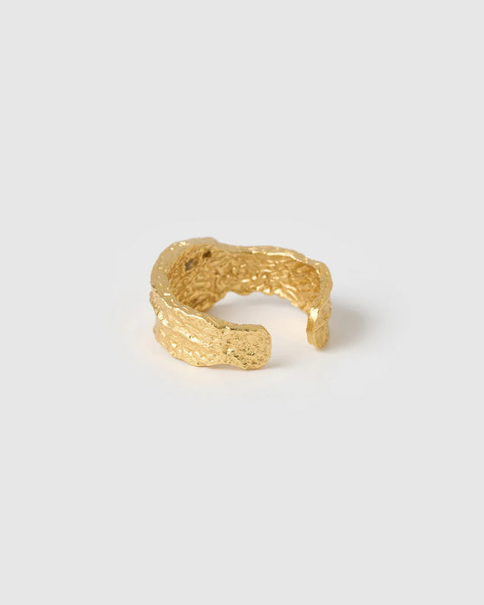 Anya Gold Ring | Clear Quartz