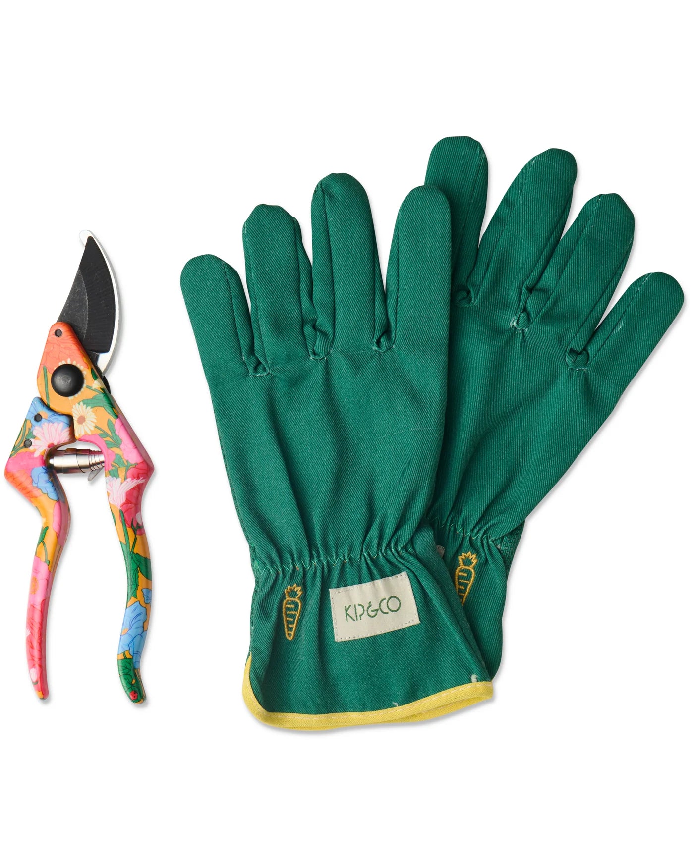 Garden Secateurs and Gloves Set | Follow The Sun Yellow