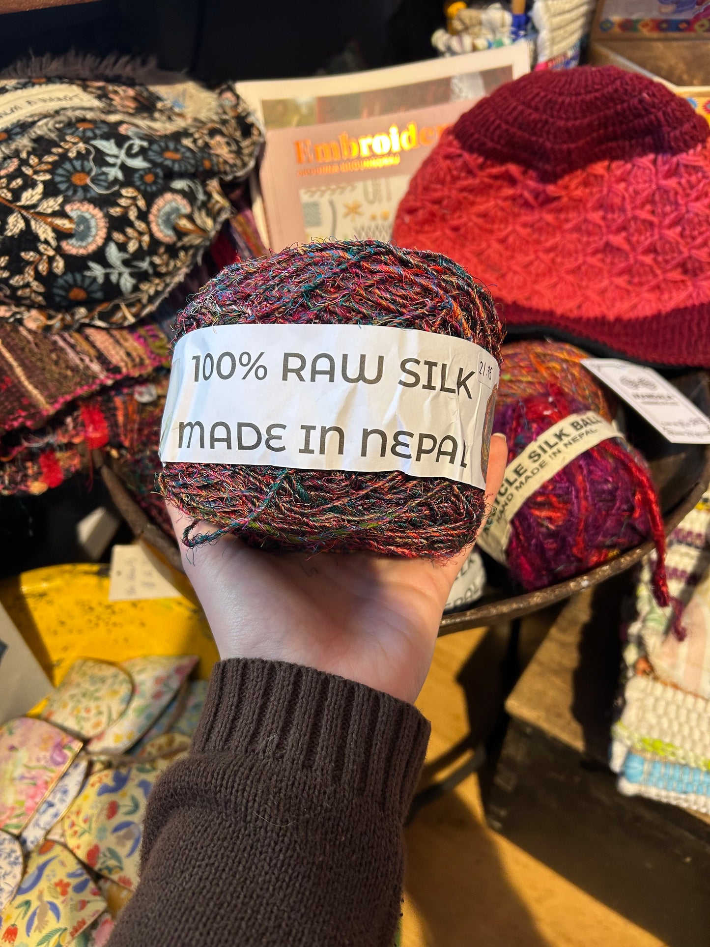 Mandala Traders Large Silk Yarn