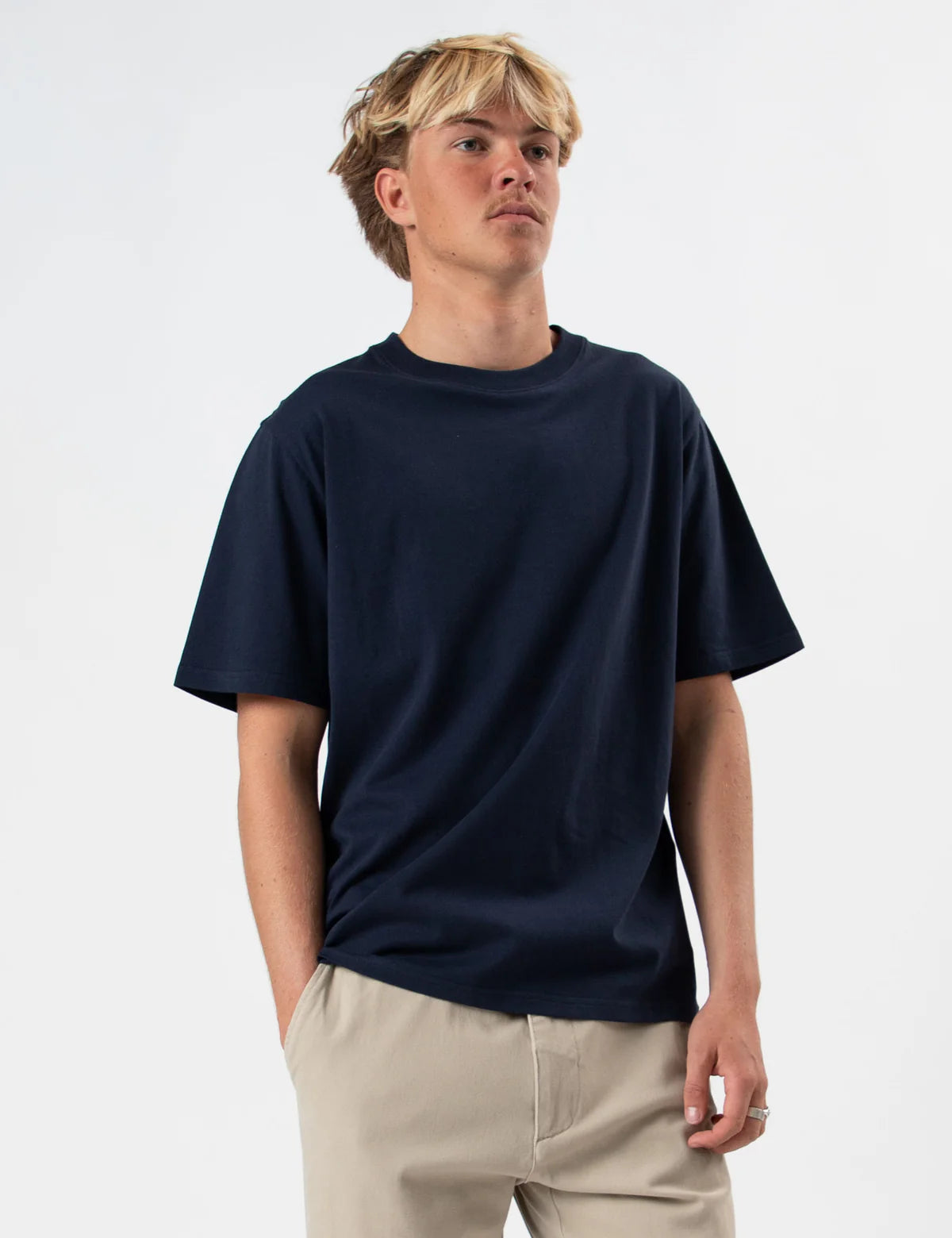 Heavy Weight Tee | Navy