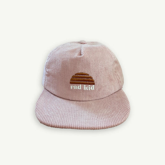 Rad Kid Cord Cap | Mauve