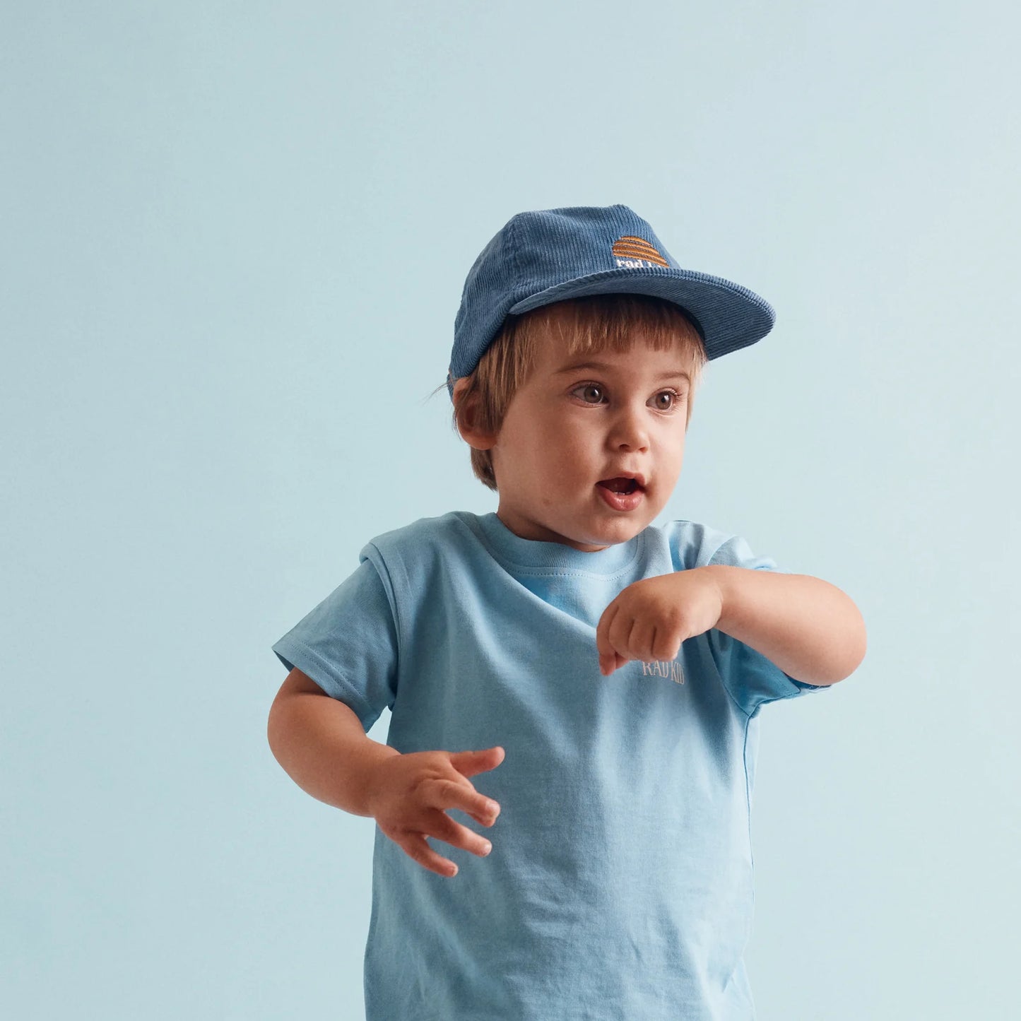 Rad Kid Cord Cap | Denim Blue