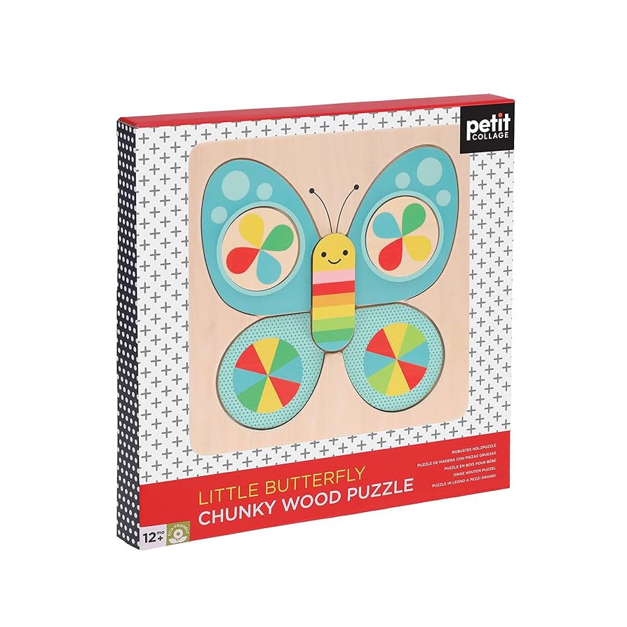 Little Butterfly Chunky Wooden Puzzle