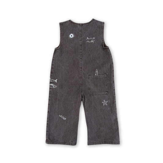 Fishy Business Denim Jumpsuit | Ash