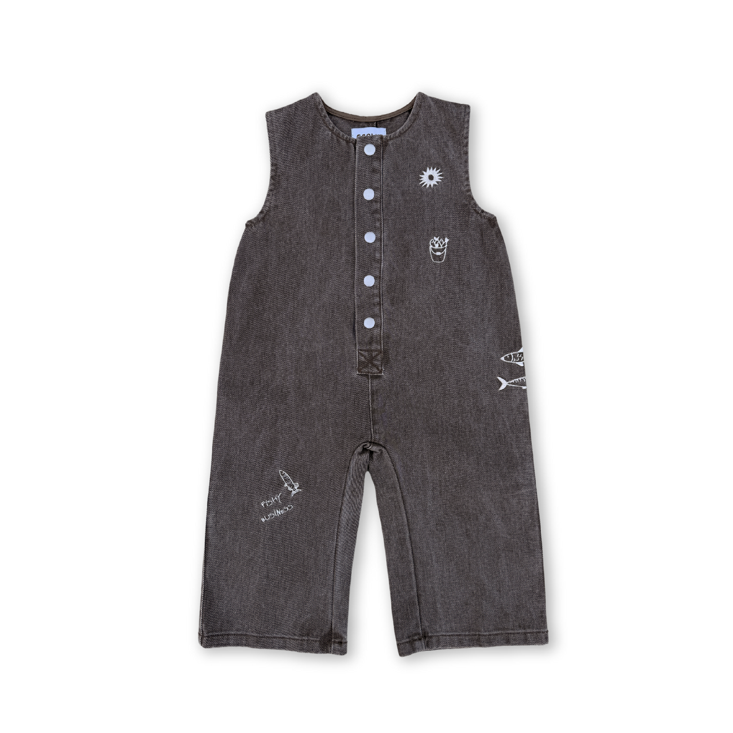 Fishy Business Denim Jumpsuit | Ash