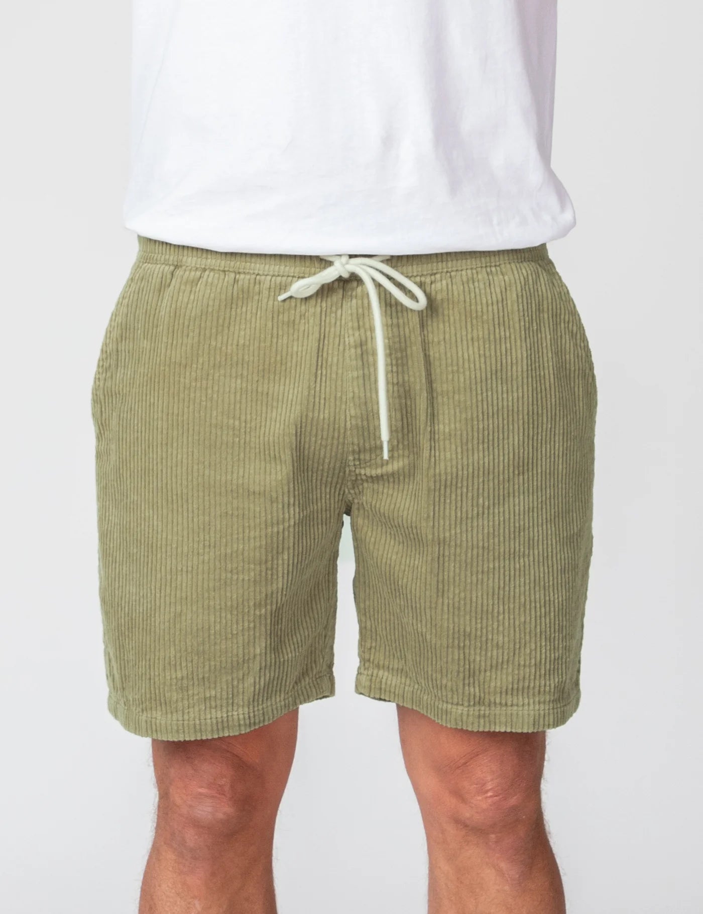 Burbank Cord Short | Slate Green