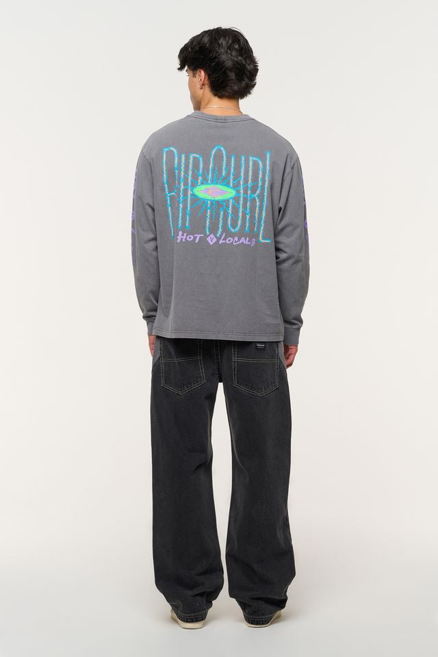 Abrand X Rip Curl Hot Locals Vintage Long Sleeve Tee