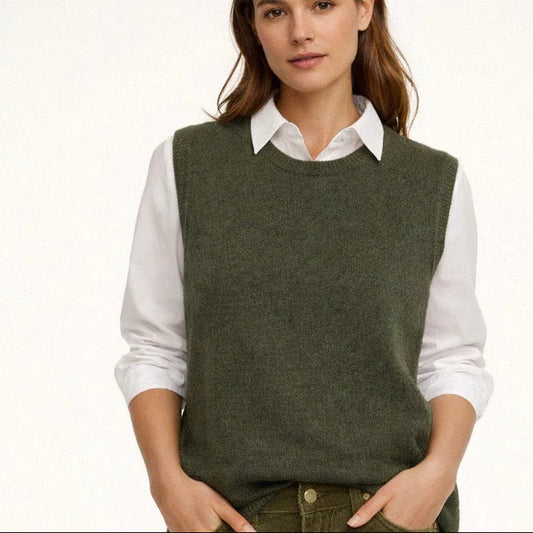 Mitos Wool Vest | Forest