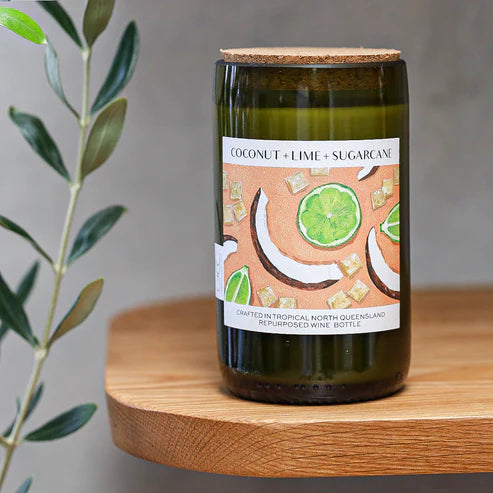 Unwined Candle Co | COCONUT + LIME + SUGARCANE