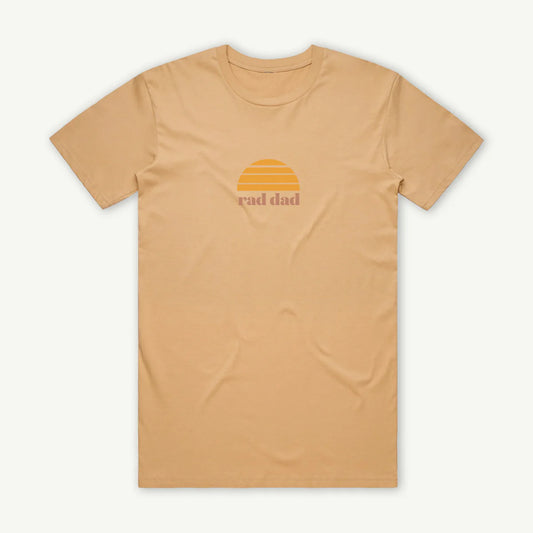 **COMING SOON** Rad Dad Organic Cotton Tee | Tan