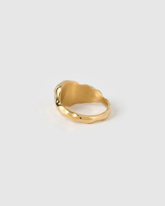Anika Gold Ring | Citrine