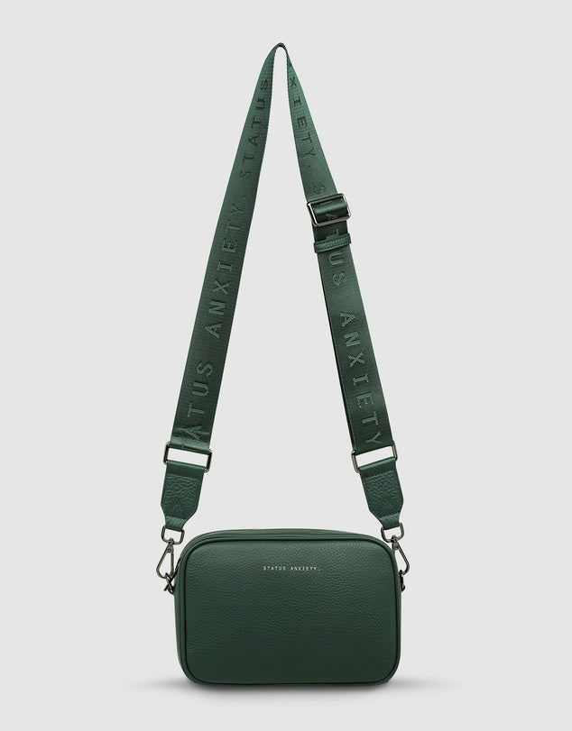 Plunder Bag | Green with Webbed Strap