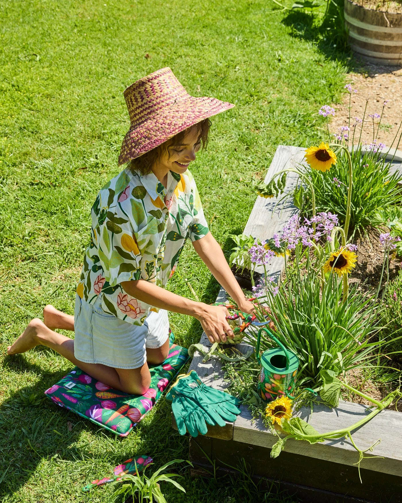 Gardening Kneeling Mat | Veggie Soup