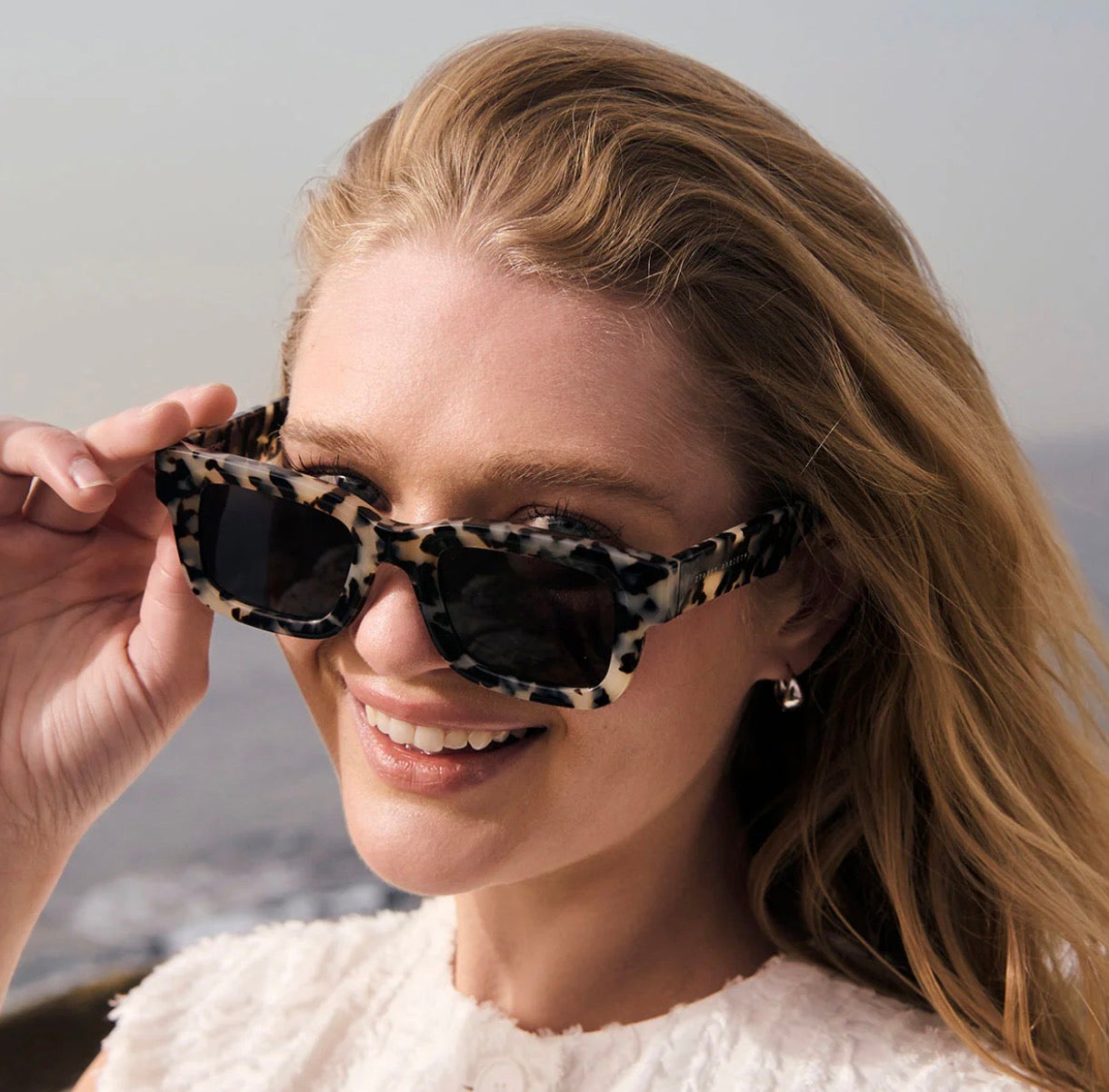Disorient Sunglasses | White Tort
