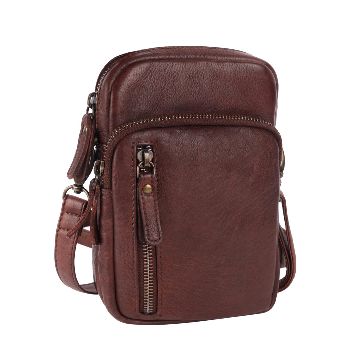 Dallas Small Cross Body Bag | Brown