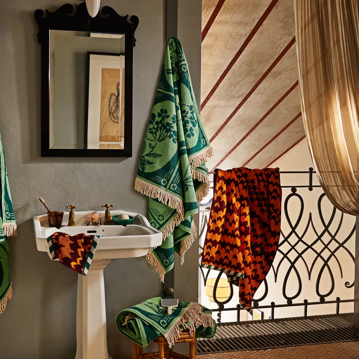 Gigi Bath Towel | Emerald