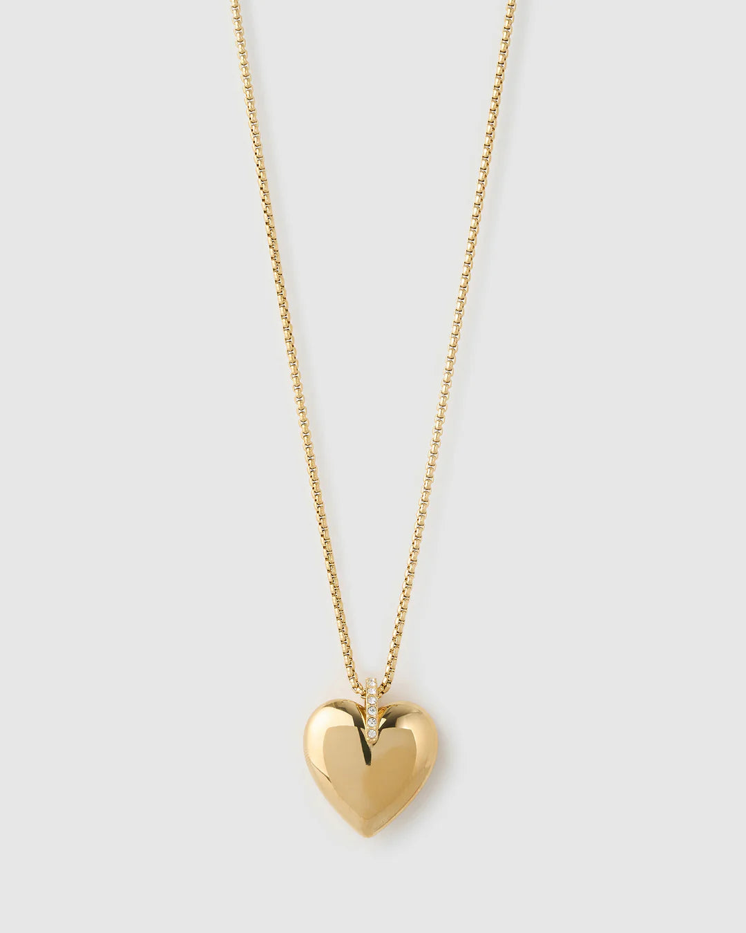 Daliah Heart Necklace | Gold