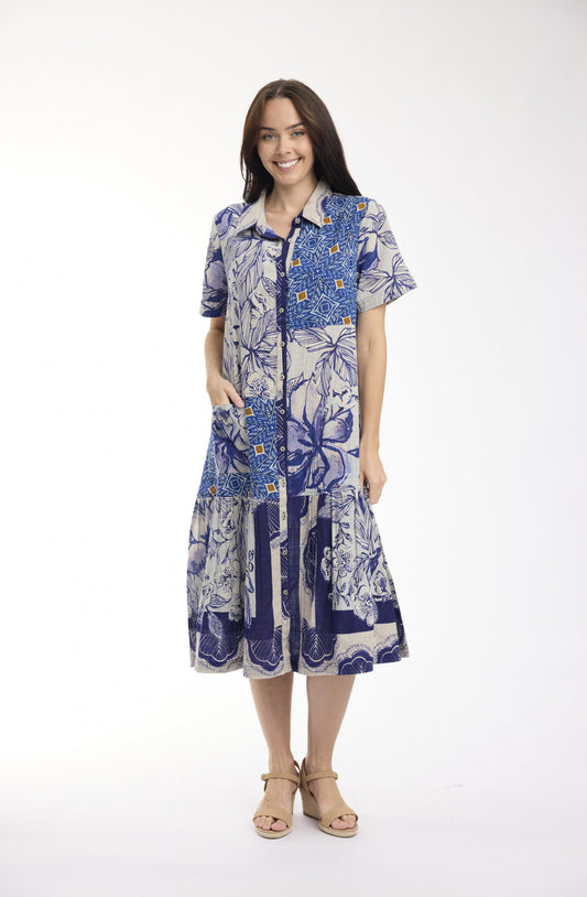 Avignon Long Patch Dress
