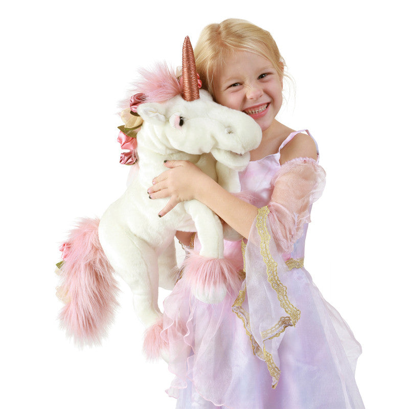 Music Box Unicorn Puppet