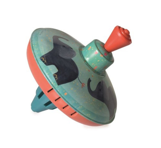 Spinning Tin Top | Elephant