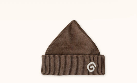 Organic Super Pixie Knit Beanie | Espresso