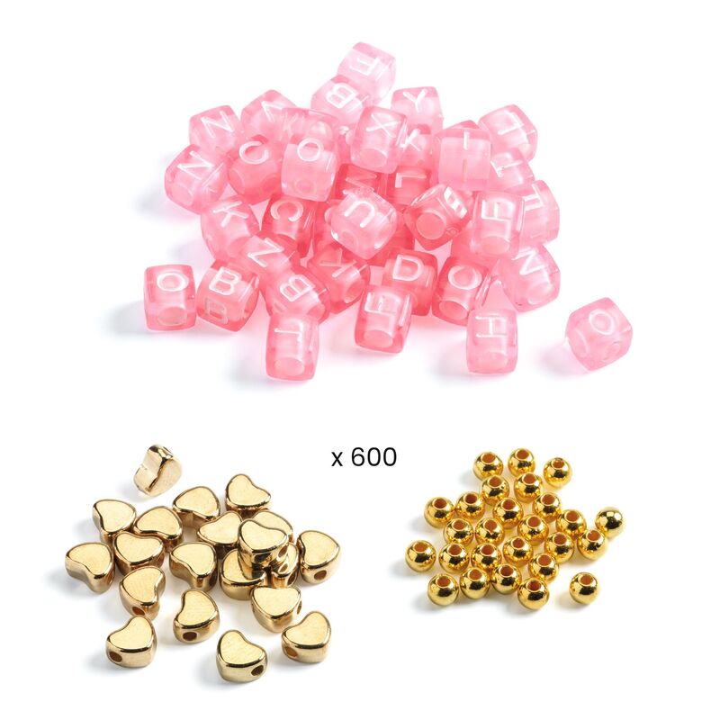 **COMING SOON** Gold Alphabet Beads