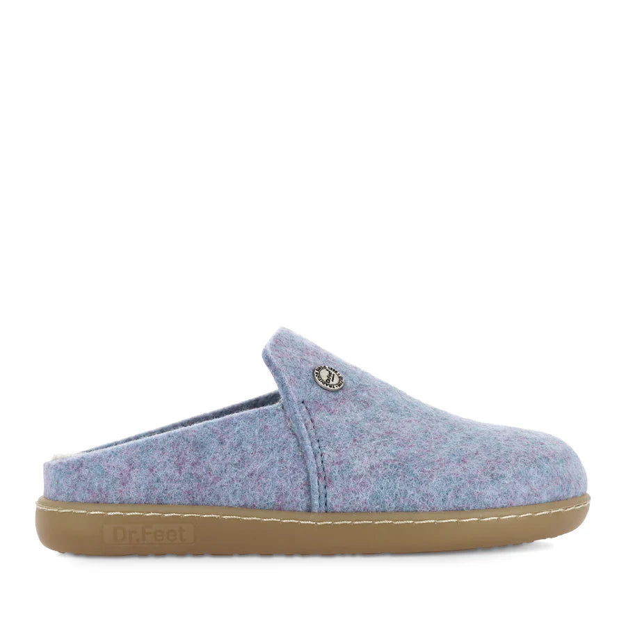 Dr Feet Hoops Slipper | Blue