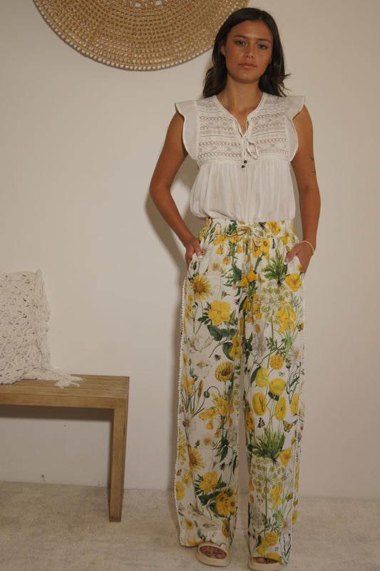 Delilah Pant | Floral Print